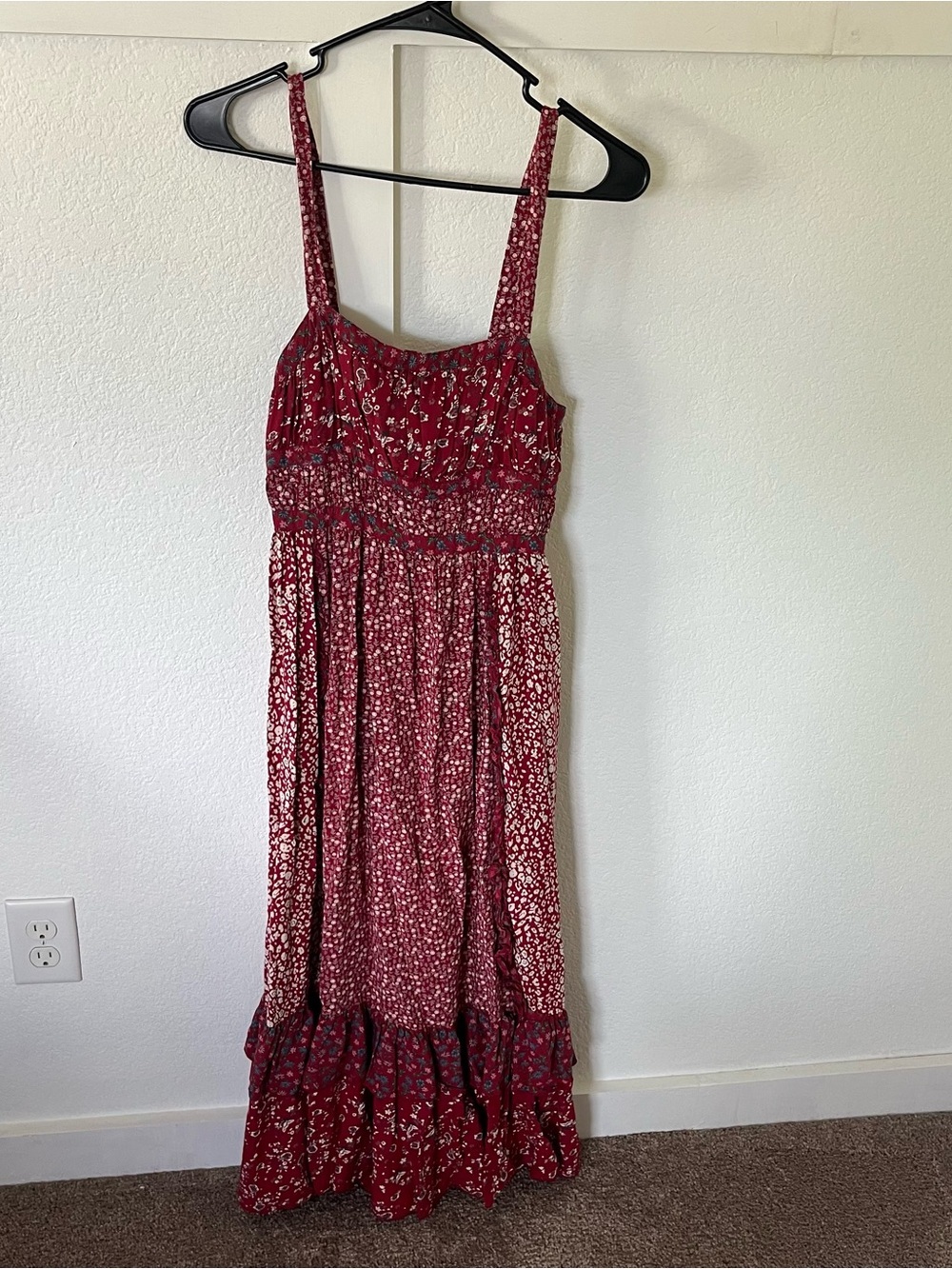 Free People Women's 2 Yesica Floral Maxi Dress